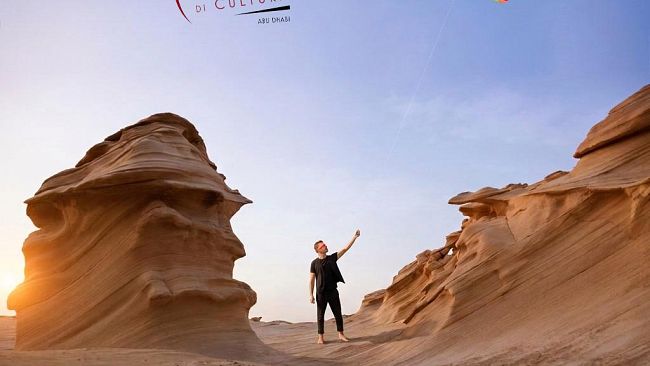 L’arte del marsalese Fabio Ingrassia ad Abu Dhabi: lo spettacolo “Cacciatori di Sogni” conquista gli Emirati Arabi Uniti