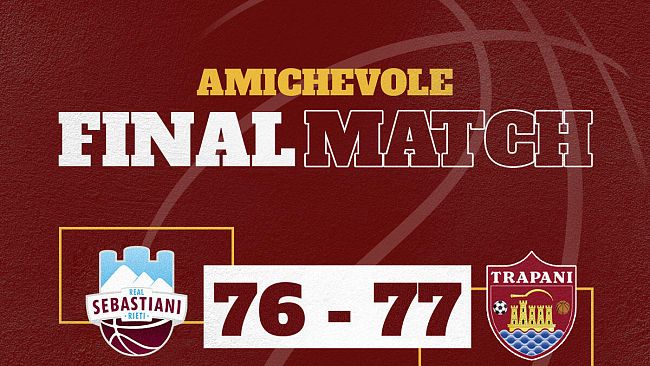  Trapani Shark batte Sebastiani Rieti 77-76