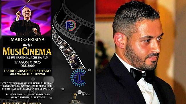 Trapani, al teatro Giuseppe Di Stefano il concerto evento Musicinema
