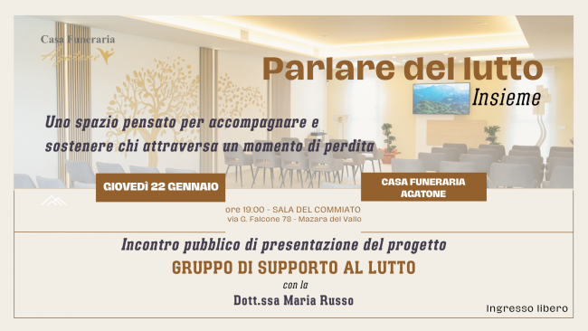 Mazara, il 22 gennaio l'incontro pubblico 
