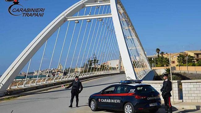 Mazara, controlli dei Carabinieri: denunciate tre persone