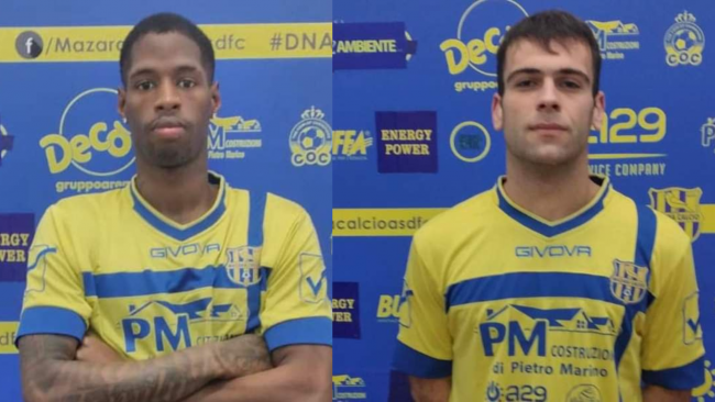 Mazara Calcio, altri due rinforzi: Denilson e Grela Carrera