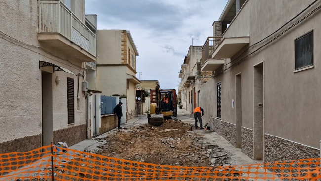 ​Mazara, partono i lavori di urbanizzazione primaria nella via Raia