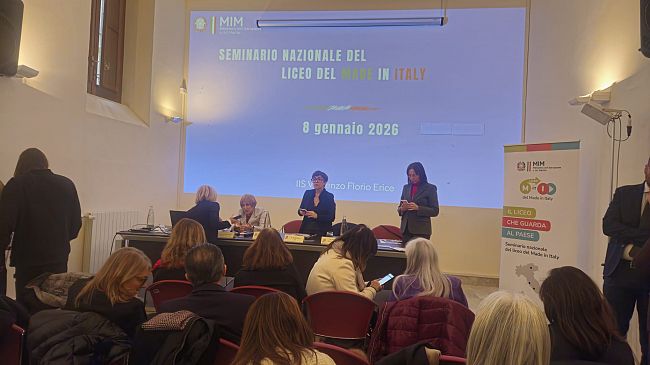 Ieri a Erice il IV Seminario Interregionale del Liceo del Made in Italy