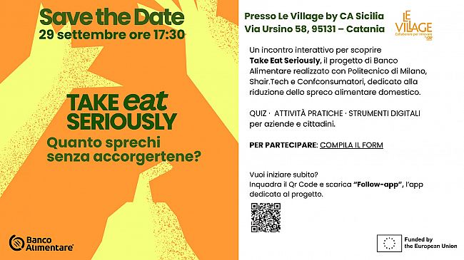 a-catania-arriva-take-eat-seriously-la-sfida-interattiva-contro-lo-spreco-alimentare
