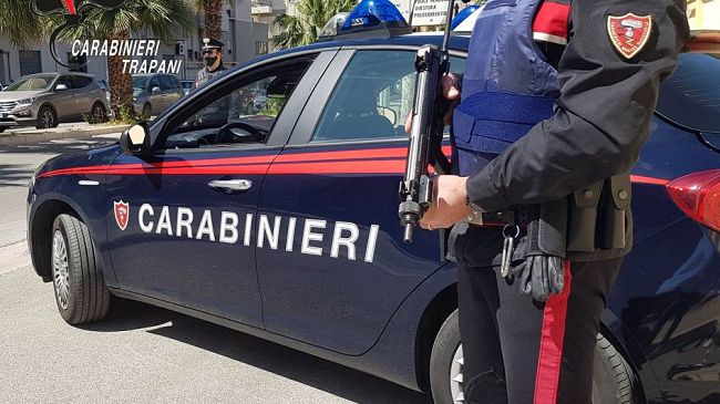 Trapani, arrestato dai carabinieri un 24enne trapanese
