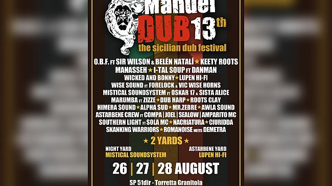 Dal 26 al 28 agosto la XIII edizione del “Manuel Dub”