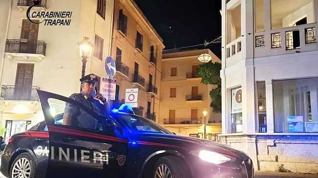 Controlli dei carabinieri nel Trapanese: 11 arresti e 56 denunce tra San Lorenzo e Ferragosto