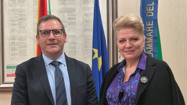 Il console generale della Romania in visita istituzionale a Castellammare del Golfo