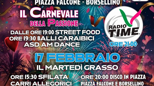 A Trappeto tutto pronto per la 21esima edizione del carnevale