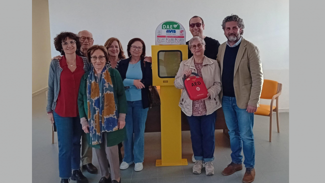 Petrosino, installato defibrillatore nei locali della 