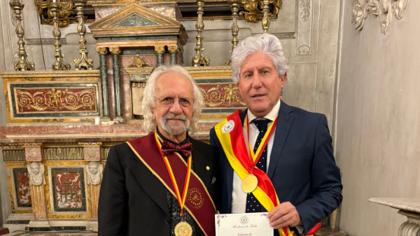 Il mazarese Gaspare Majelli riceve diploma di benemerenza dall'Accademia di Sicilia 