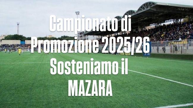 Mazara calcio: lettera della società canarina ai cittadini 