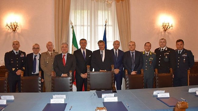 Protocollo operativo per la Prevenzione e Repressione degli incendi Boschivi e di Interfaccia firmato in Prefettura