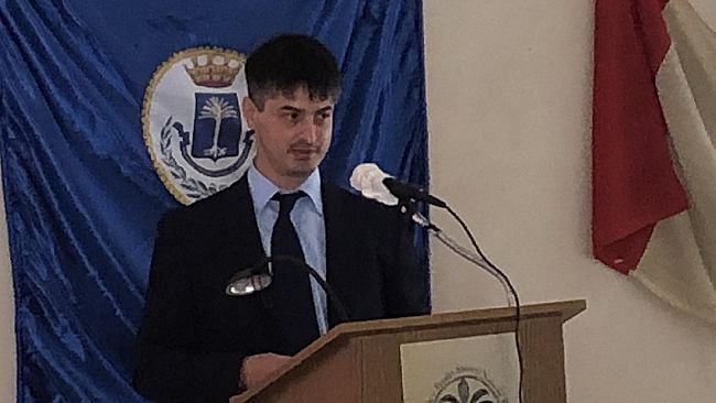Si è insediato questa mattina il neo-consigliere Francesco Vento