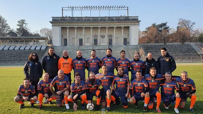 L'Asd Selinunte Italia vince all'Arena Civica di Milano contro i VV FF di Monza 