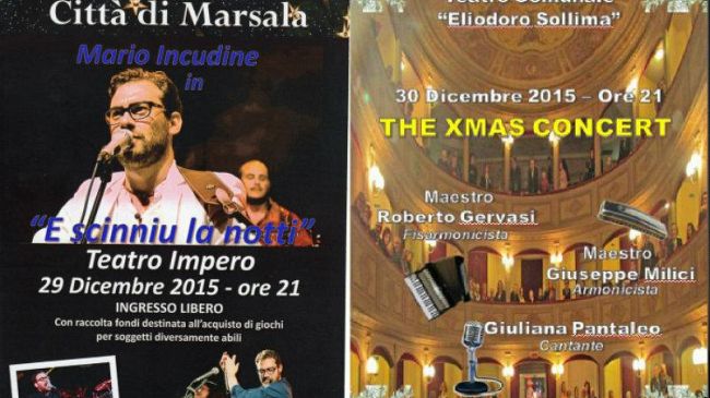 Marsala, spettacoli di fine anno.
