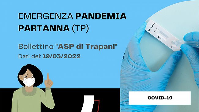 Bollettino ASP del 19 marzo, nuova risalita della curva epidemiologica