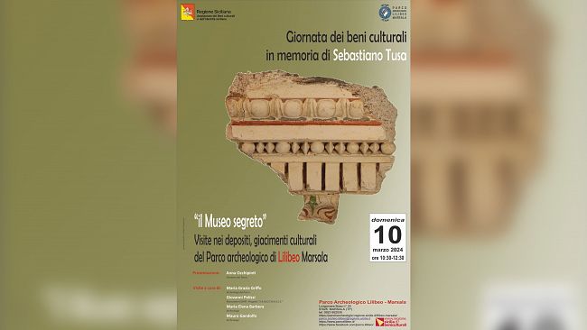 Giornata dei Beni Culturali dedicata alla memoria di Sebastiano Tusa. Le iniziative del Parco di Lilibeo