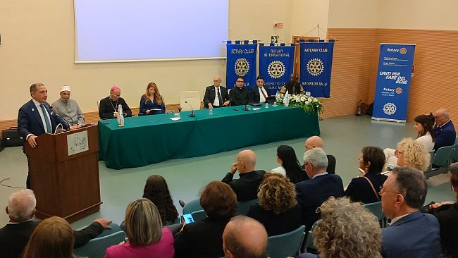 Mazara, Invocazione Rotariana per la Pace fra i Popoli alla presenza di rappresentanti di diverse religioni