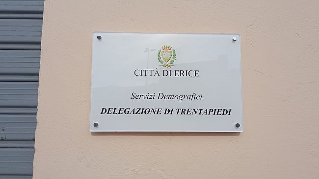 Erice, mercoledì 12 marzo l'Ufficio Anagrafe di Piazza Pagoto rimarrà chiuso