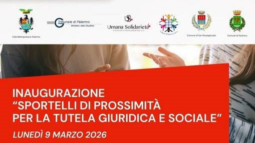 Giustizia, Partinico e San Giuseppe Jato avranno lo sportello di prossimità
