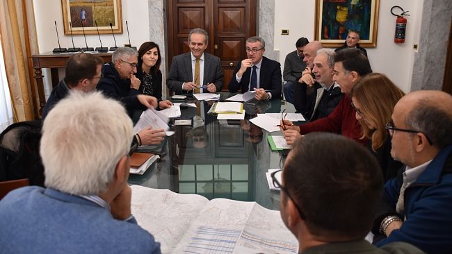 Sono state consegnate oggi le opere relative alla realizzazione di collettori fognari