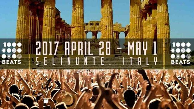 Selinunte, 1000 Beats: dal 28 aprile al 1 maggio il più grande raduno per batteristi e percussionisti d’Europa