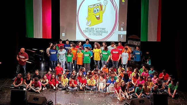 Concorso Nazionale “Miglior Lettore”:premiazione alla presenza del Professor Sabatini