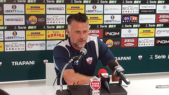 Trapani-Venezia. Baldini: “Taugourdeau non è tranquillo ma deve darmi delle indicazioni, N’Zola? Deve allenarsi bene”