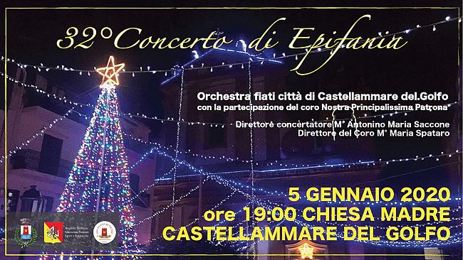 Castellammare: concerto d’Epifania e calata della befana