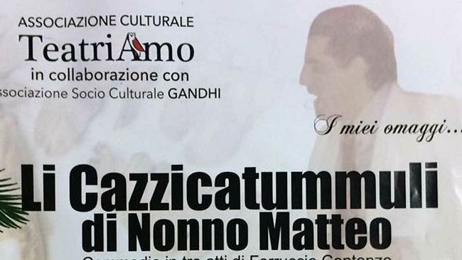 Questa sera al Teatro Selinus di Castelvetrano la terza replica della commedia in tre atti di Ferruccio Centonze sospesa ieri per un malore all’attrice principale