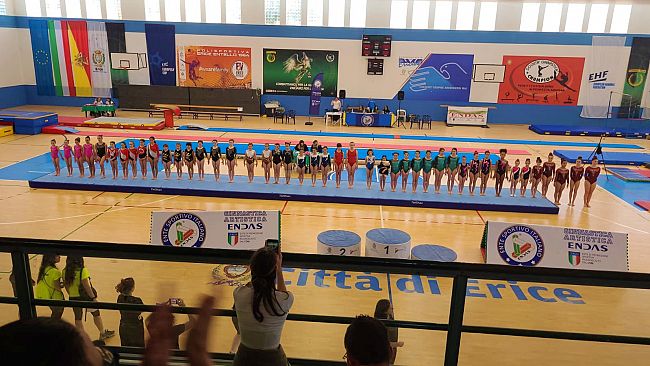 A Erice il meglio della ginnastica artistica italiana