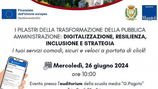 Erice, domani la presentazione del nuovo Sportello Telematico Polifunzionale presso la scuola media “G. Pagoto