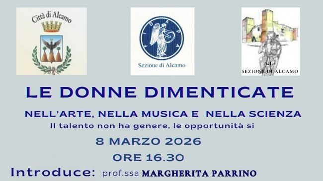 “Il talento non ha genere”: ad Alcamo un convegno sulle donne dimenticate della storia