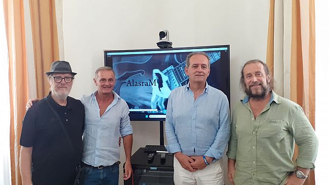 Presentato all'Amministrazione Grillo il brano inedito del gruppo Tanit Fusion Group