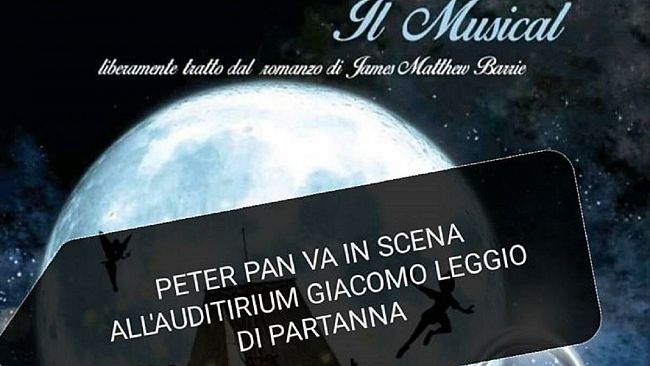 Peter Pan  dei ragazzi del Dante Alighieri in scena oggi e domani all’Auditorium Leggio di Partanna