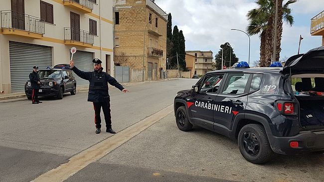 Trapani, continuano i controlli del territorio dei Carabinieri
