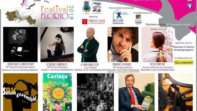 Al via Festivalflorio 2018 a Favignana