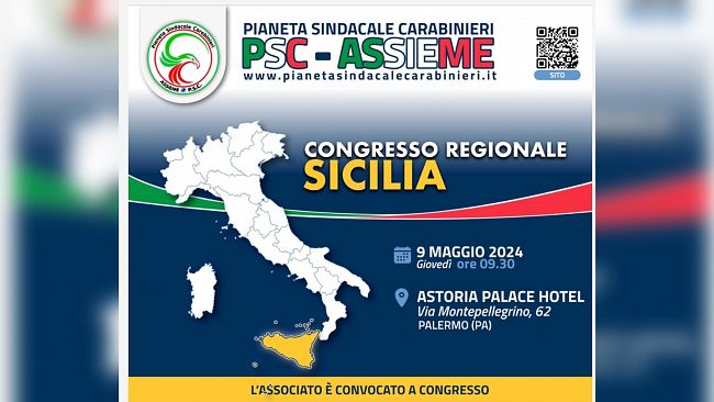 Giovedì 9 maggio prima assemblea del Pianeta Sindacale Carabinieri