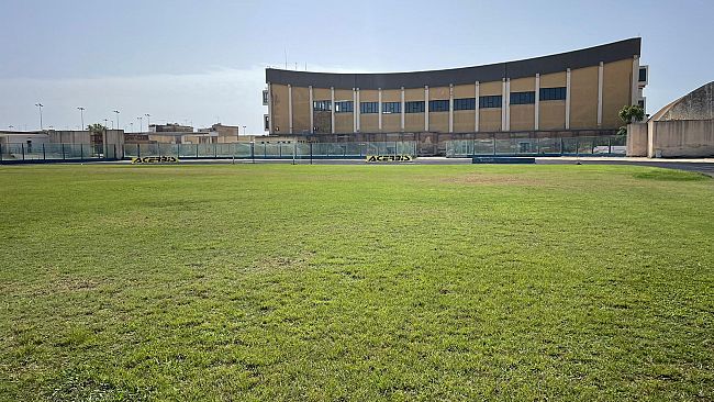 Stadio comunale di Marsala,  sindaco Grillo  e l'assessore Bilardello monitorano i lavori attualmente in corso