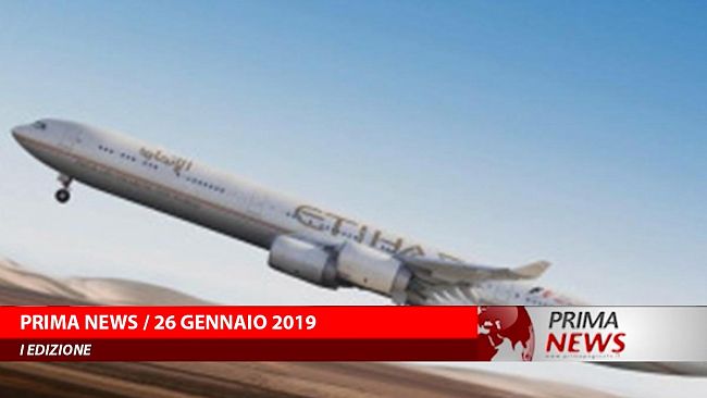 VIDEO, PRIMA NEWS, 26 GENNAIO, I EDIZIONE