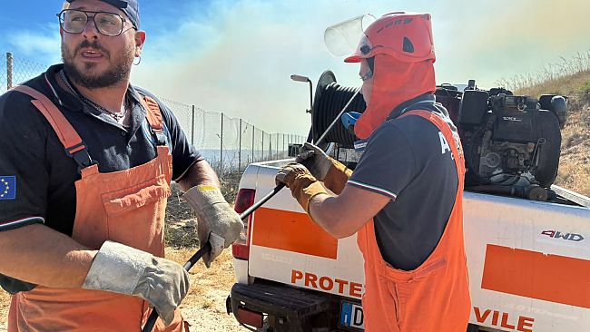 ​Vasto incendio tra Castelvetrano e Santa Ninfa: impegnate le squadre dell’ANVFC