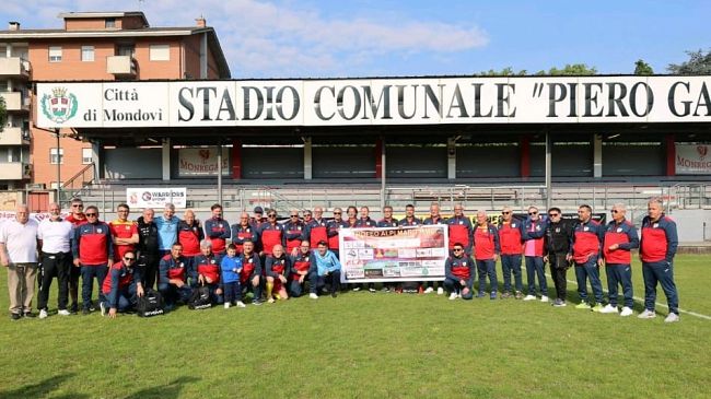Calcio e Solidarietà, la Old Soccer Mazara ha partecipato al Trofeo Alpi Marittime di Cuneo