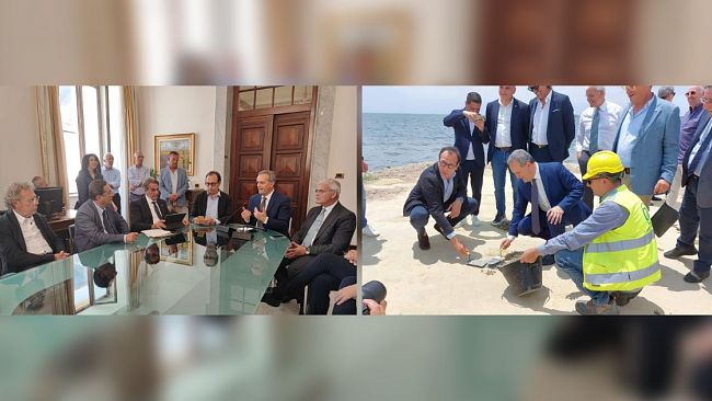 Al via i lavori del Waterfront 1 a Marsala