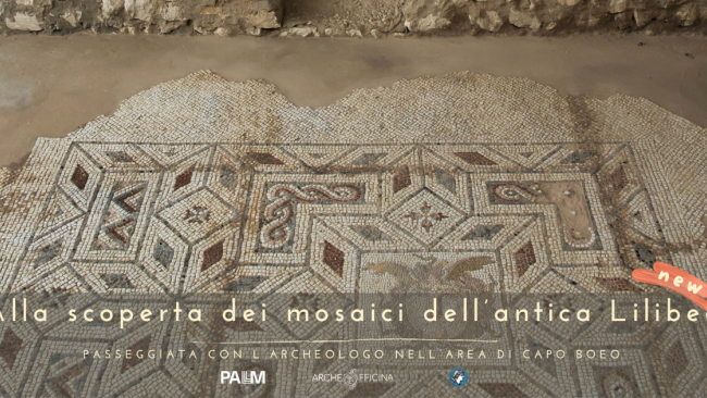 Alla scoperta dei mosaici dell’antica Lilibeo. Passeggiata con l’archeologo nell’area di Capo Boeo