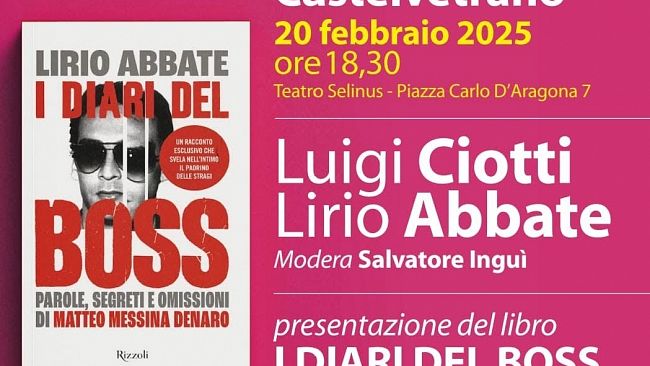 Lirio Abbate e Don Luigi  Ciotti al Selinus presentano 