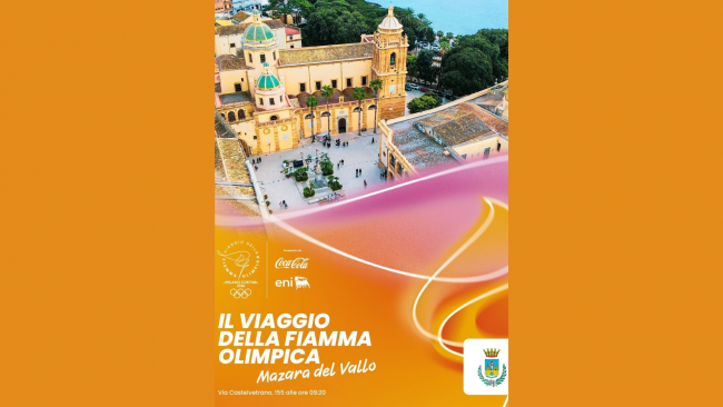 Mazara, tutto pronto per il passaggio della Fiamma Olimpica 