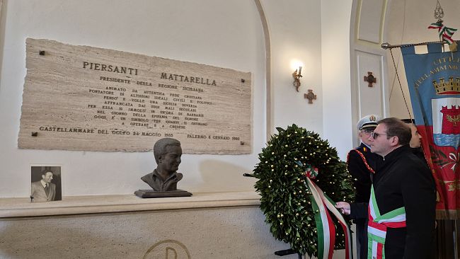 Piersanti Mattarella: 46 anni fa l'assassinio del Presidente della Regione. Commemorazione a Castellammare 