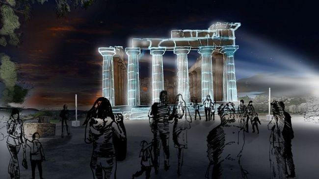 ​Il Natale a Selinunte, torna il videomapping che racconta la città antica
